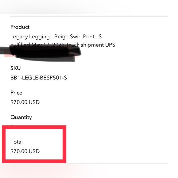 BuffBunny Legacy Leggings - Beige Swirl Print - Picture 12 of 12